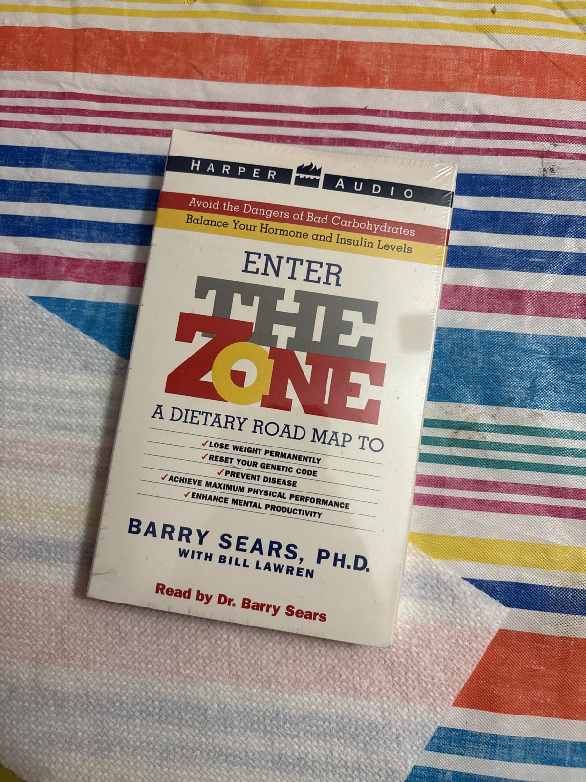 Enter The Zone by Barry Sears, Ph.D. First Edition Paperback