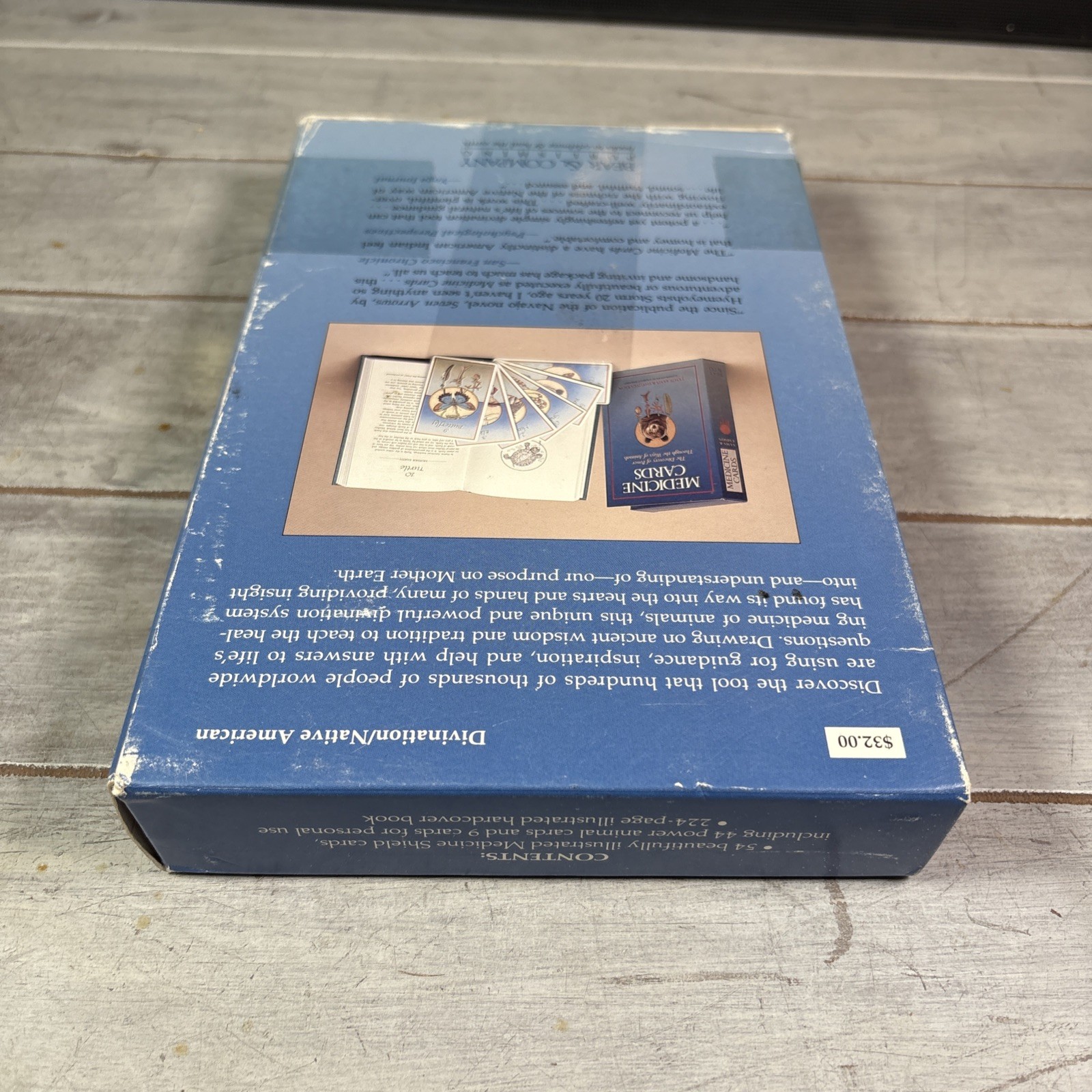 Medicine Cards Book & Card Deck SET by David Carson and Jamie Sams Revised 1988