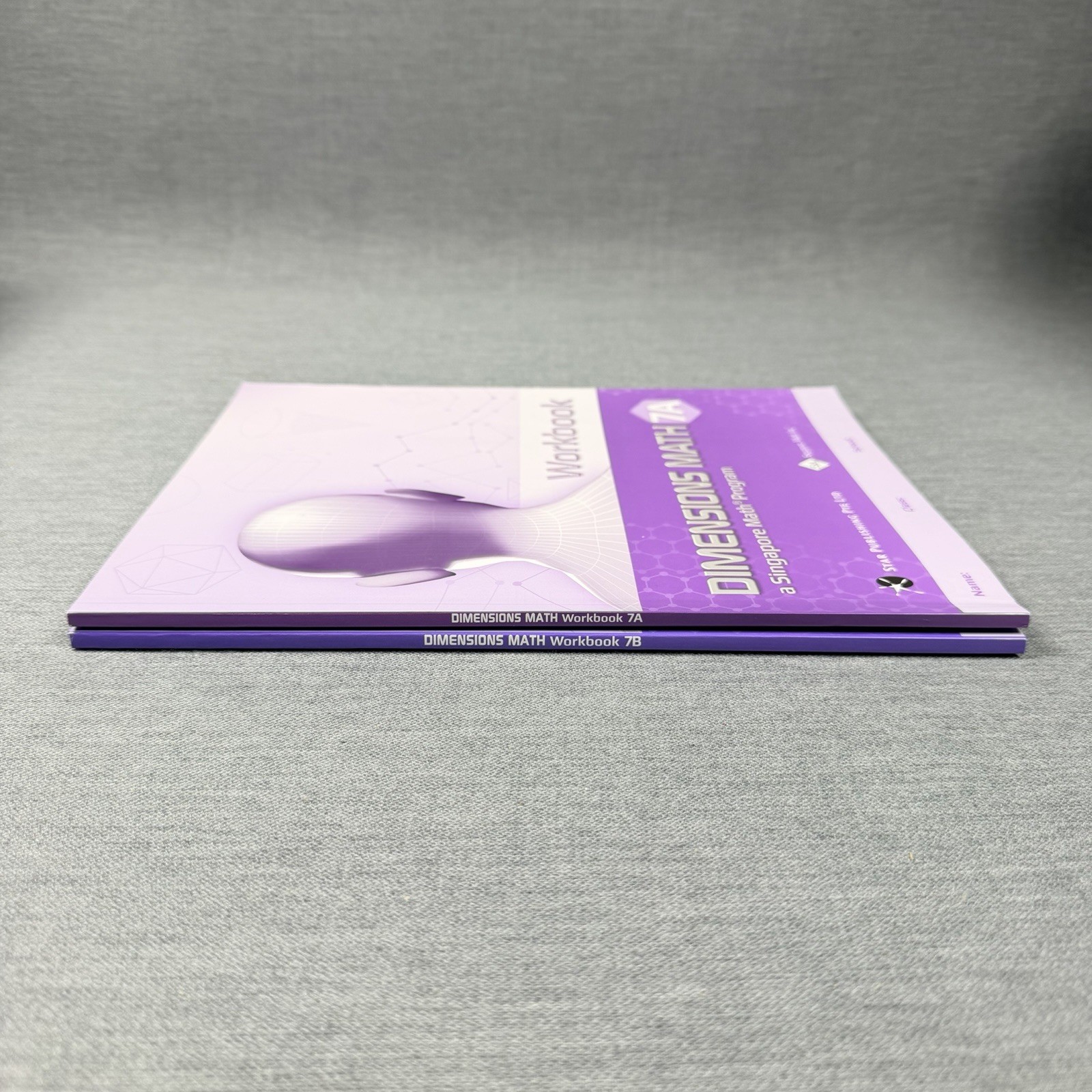 Singapore Math – Dimensions Math 7A & 7B Textbook Supplements Only, Paperback