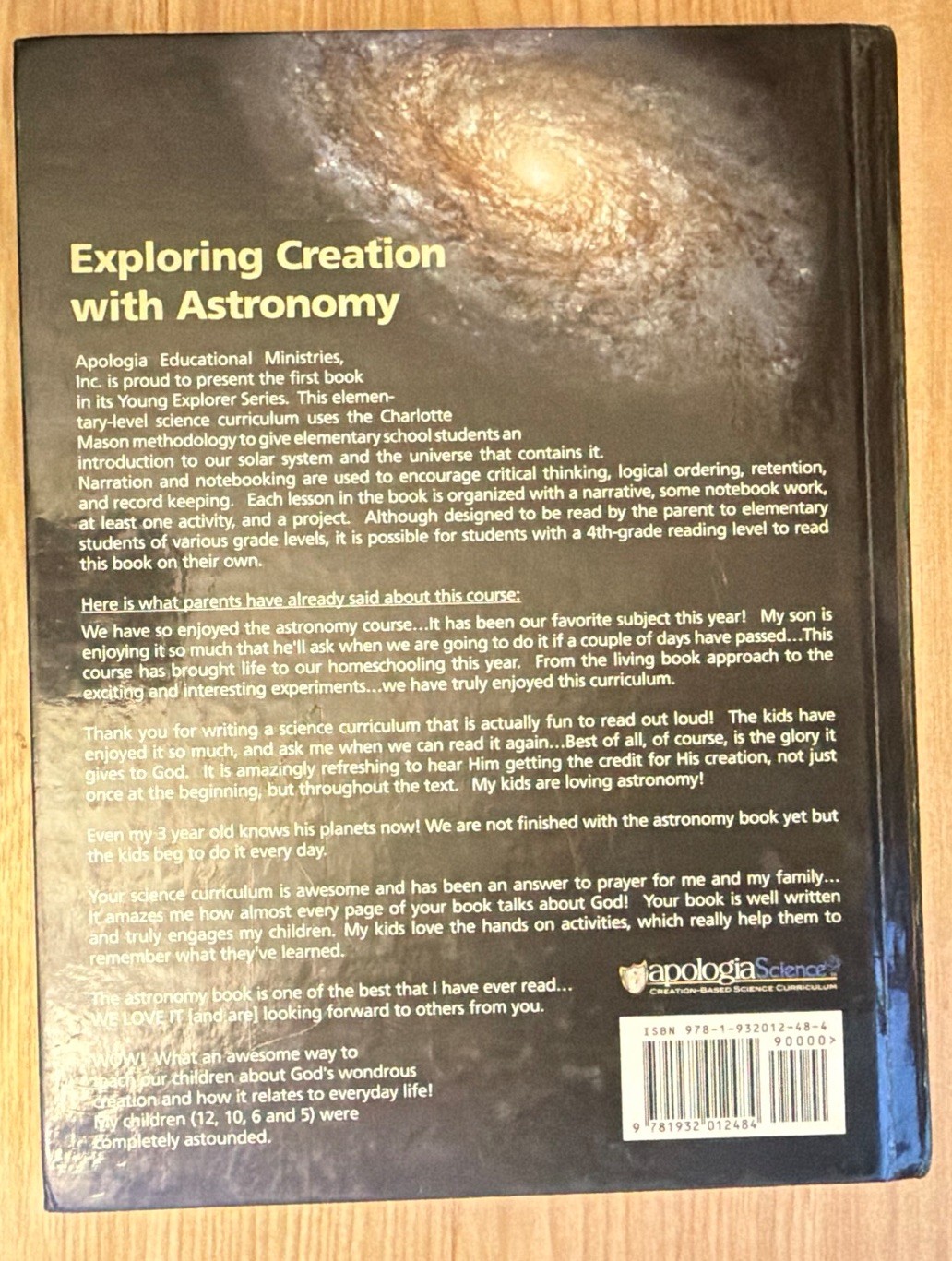 Jeannie K. Fulbright Exploring Creation with Astronomy HC Young Explorer