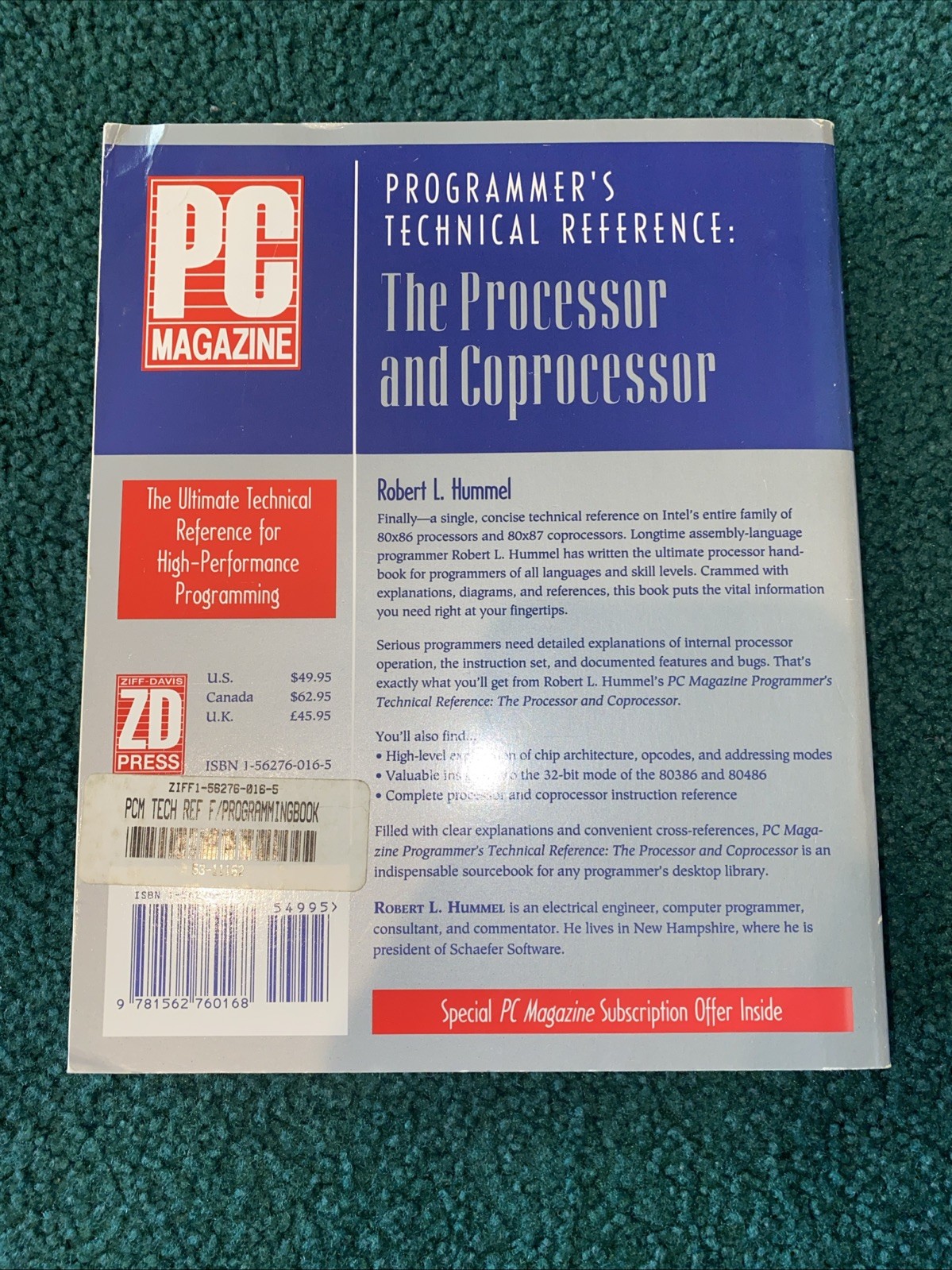 PC Magazine Programmer’s Technical Reference: The Processor and Coprocessor