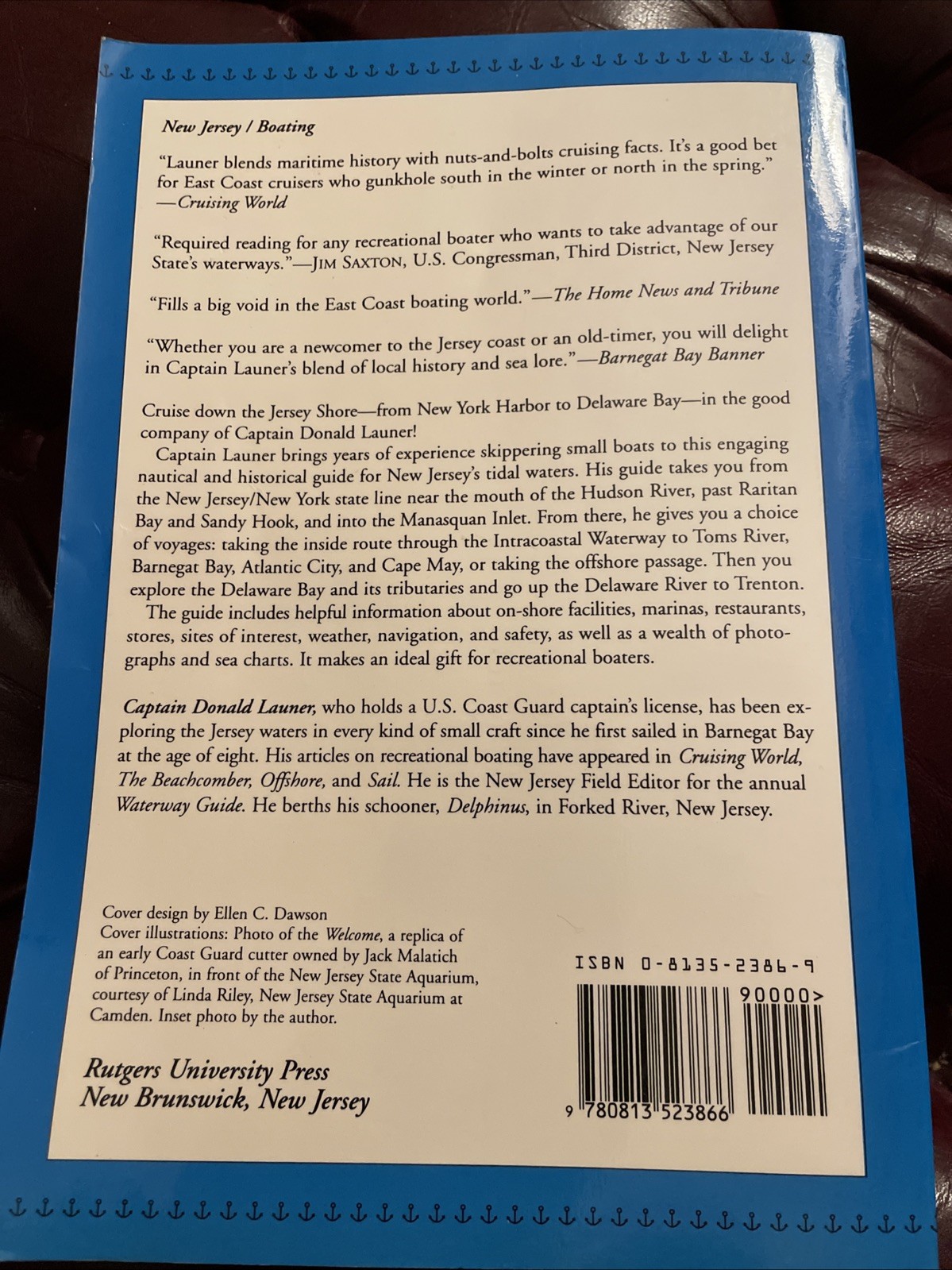Cruising Guide N J Waters by Donald Launer