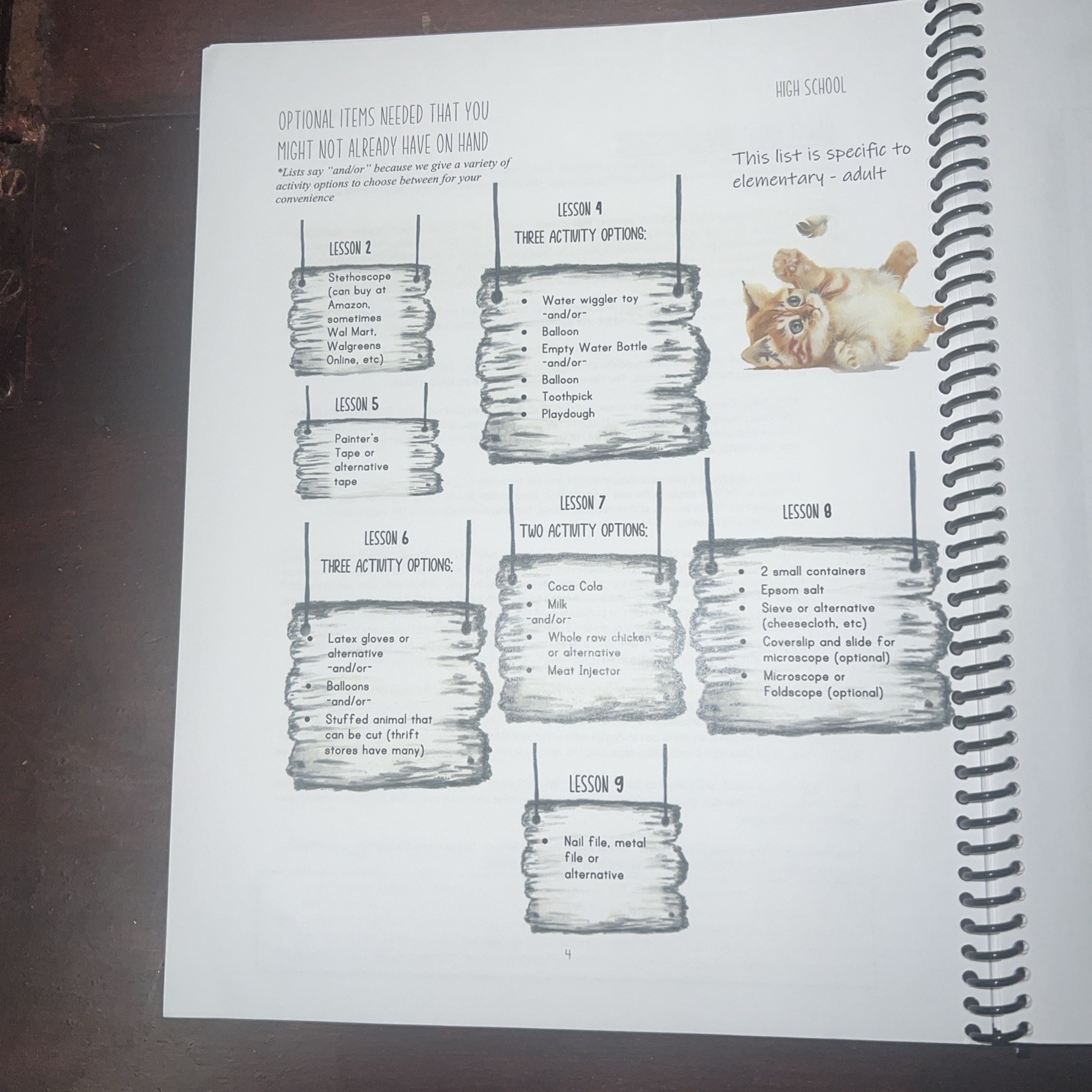 Campfire Curriculums ‘Through the Eyes of a Veterinarian’-High School