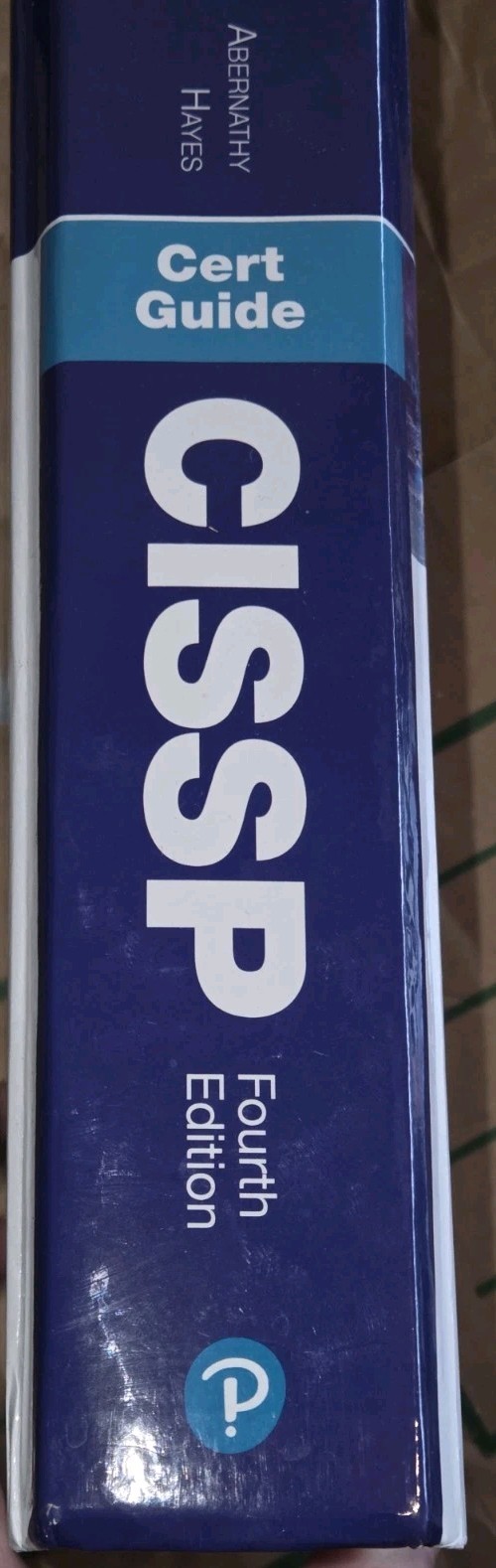 CISSP Cert Guide by Abernathy Pearson IT Certification Hard Cover Hands-on w/ CD