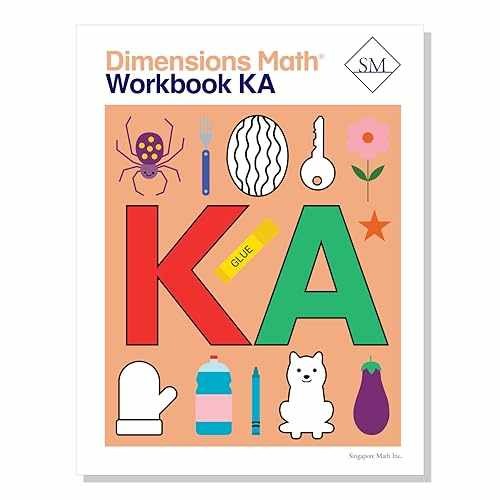 Dimensions Math Workbook KA | – Paperback, by Singapore Math Inc. – Very Good o