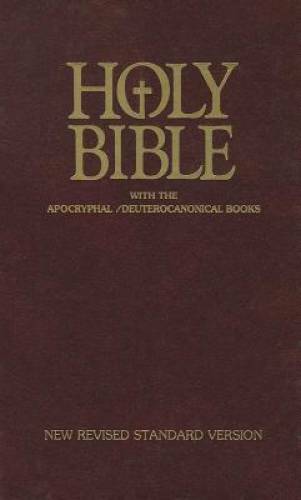 Holy Bible with the Apocryphal / Deuterocanonical Books [New Revised Stan – GOOD