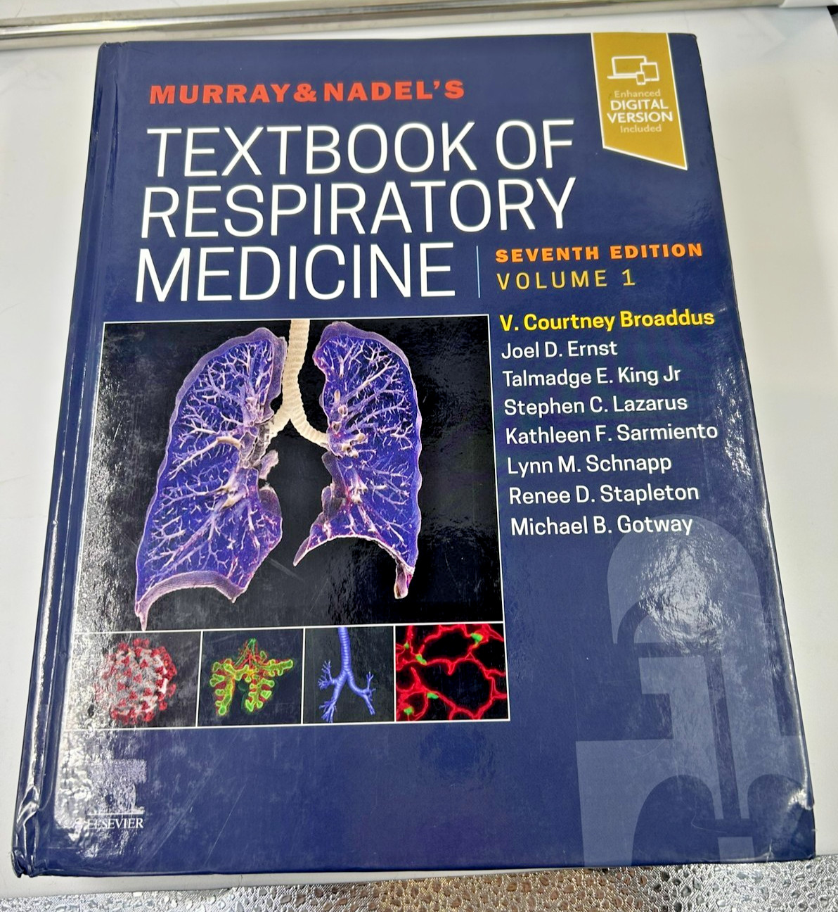 Murray and Nadel’s textbook of respiratory medicine seventh edition Volumen 1