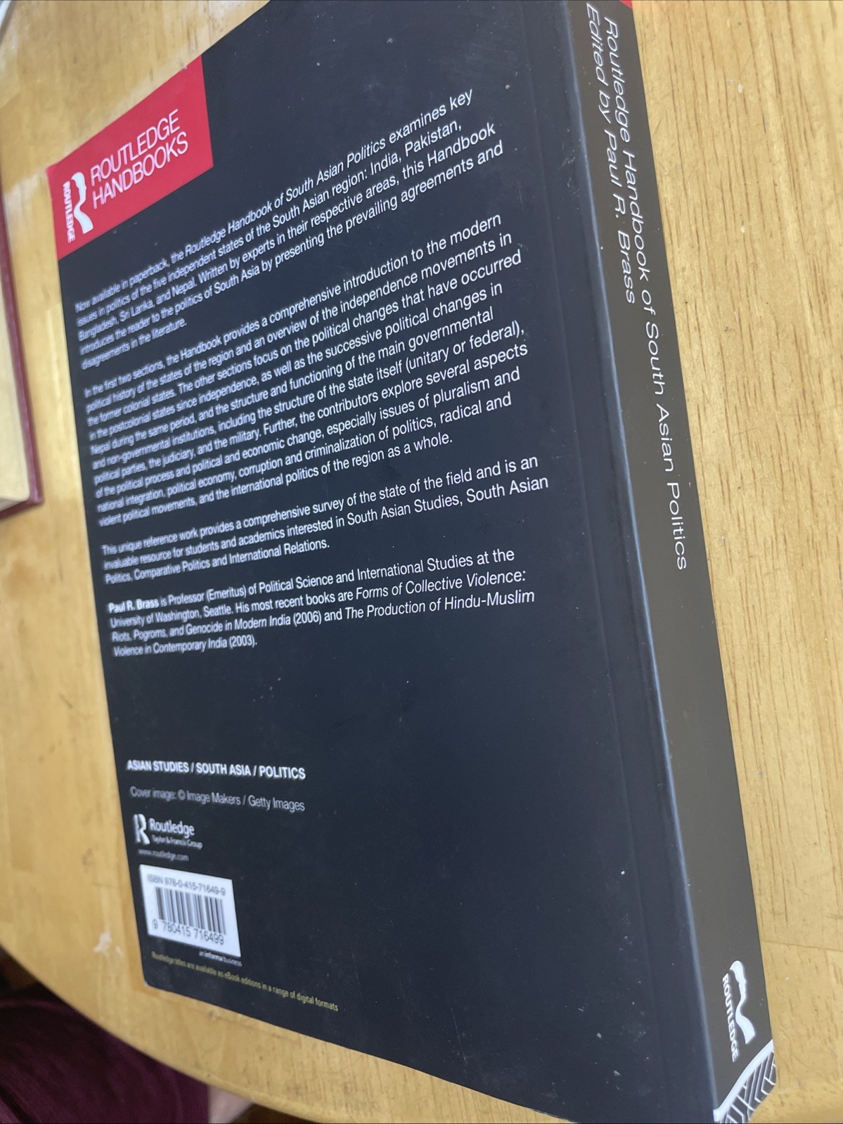 Routledge Handbook of South Asian Politics: India, Pakistan, Bangladesh, Sri Lan