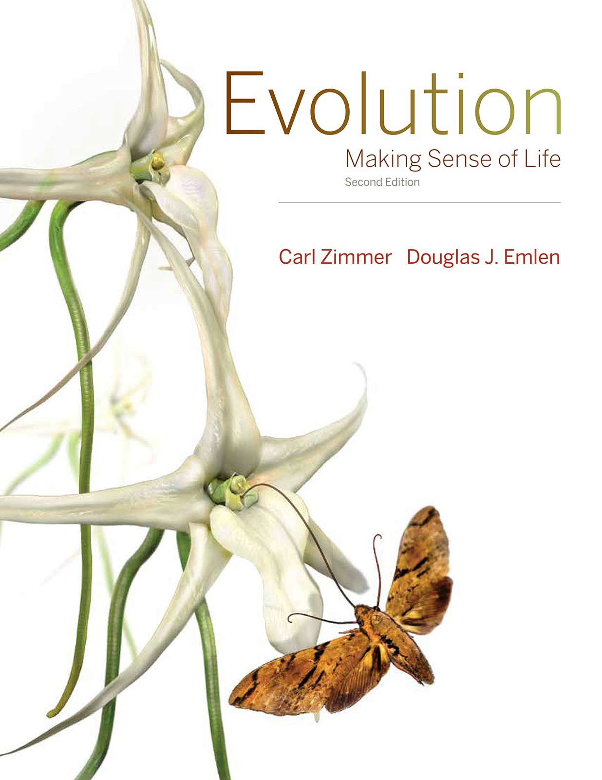 Evolution 2e & Study Guide – paperback Zimmer, Carl|Emlen, Douglas J.