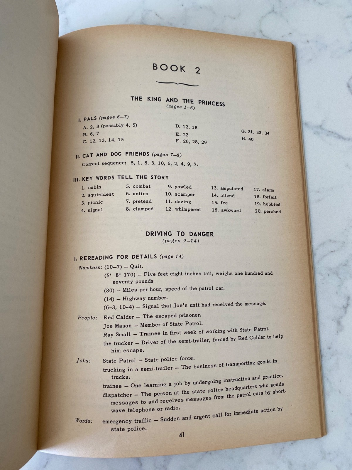1962 Teacher’s Manual & Answer Book Let’s Read ~ Books 1 & 2 ~ 3rd Series