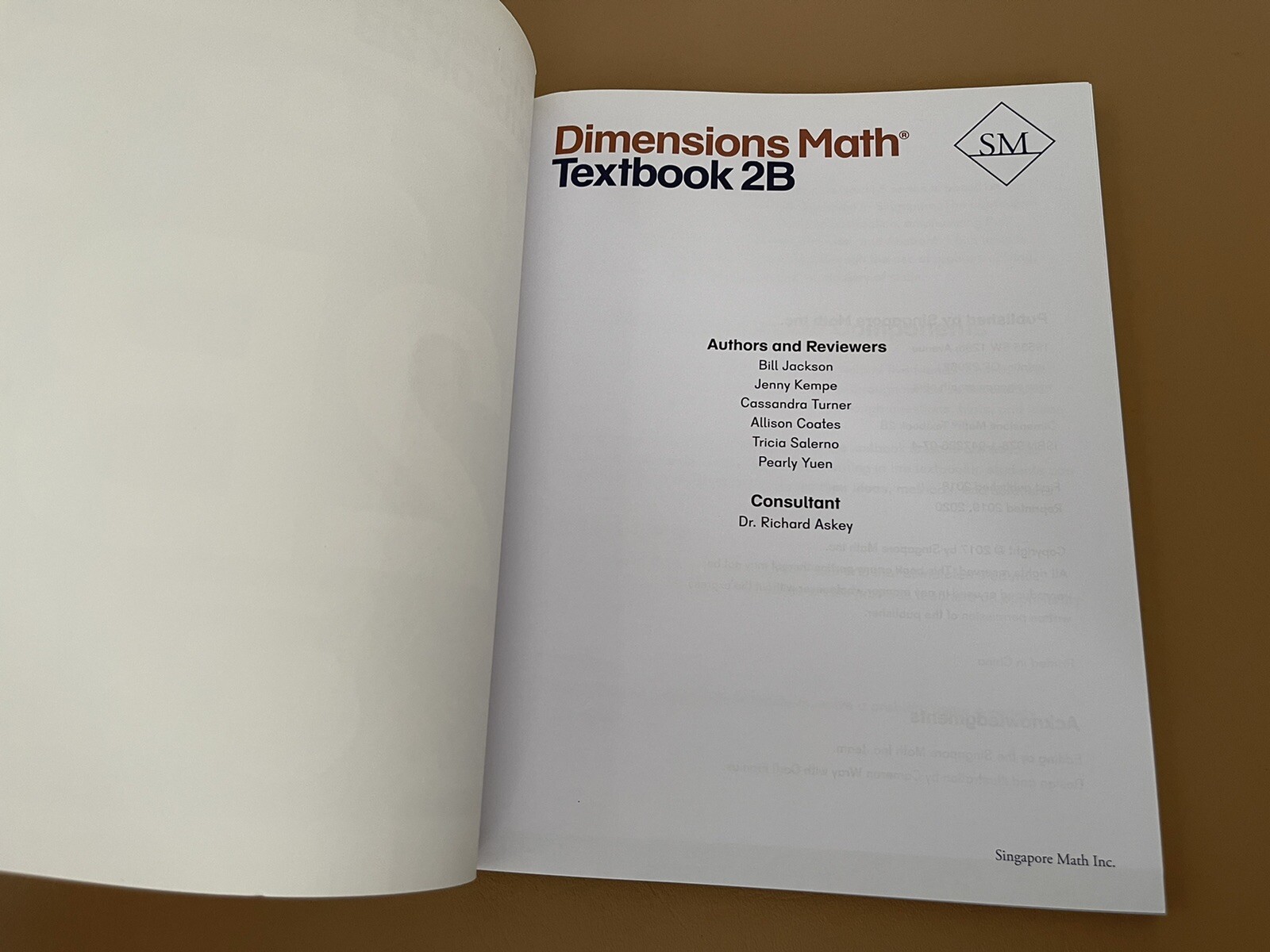Singapore Math Dimensions Math Textbook 2B