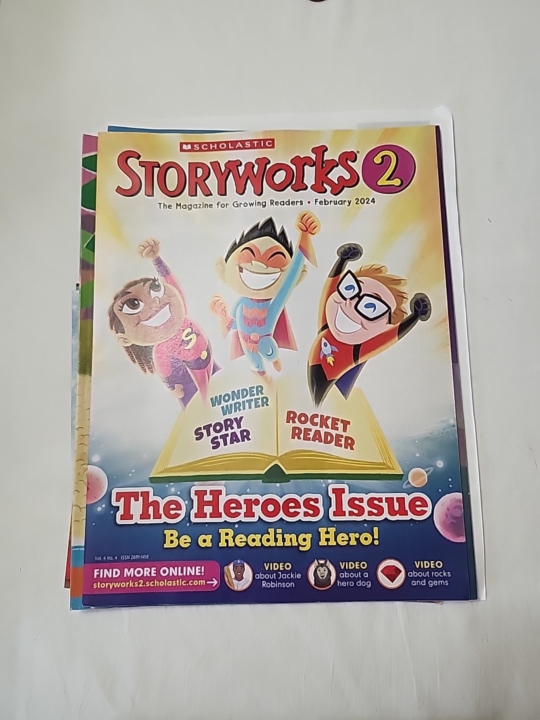 Scholastic News Storyworks Science Spin Homeschool grades K-2 Magazine Lot of 15