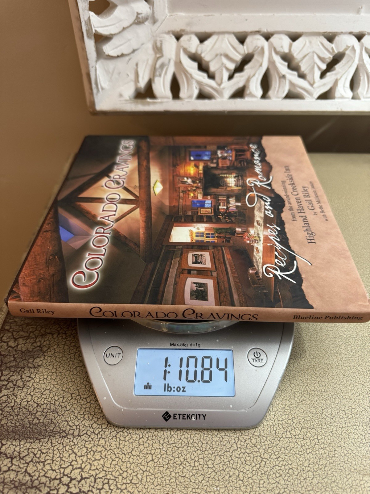 Signed Colorado Cravings Recipes & Romance Gail Riley Highland Haven Inn