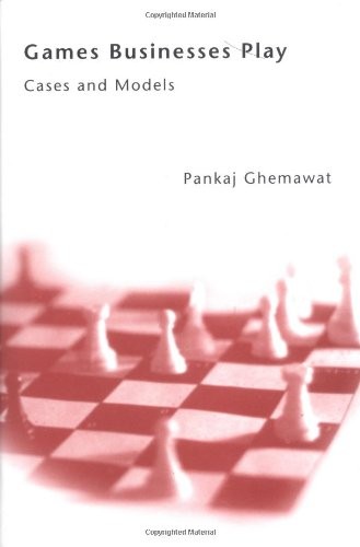 Games Businesses Play: Cases and Models – Ghemawat, Pankaj – Good – See cond…