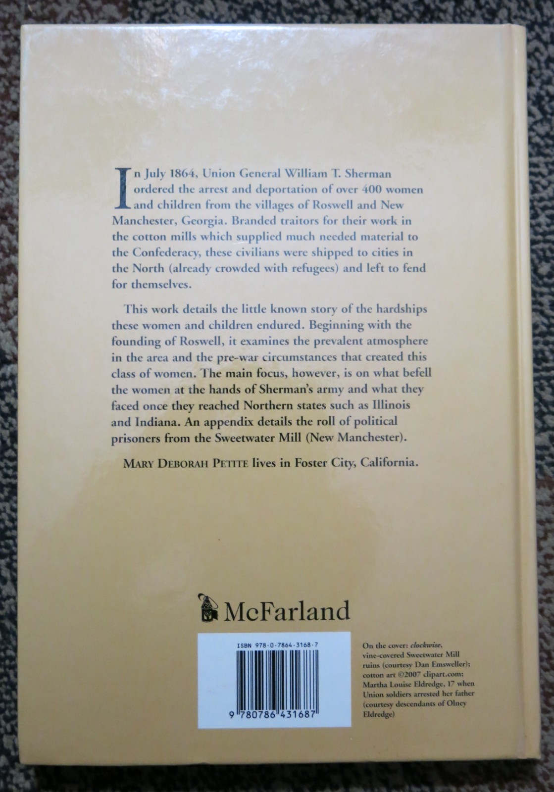 “The Women Will Howl”: The Union Army Capture of Roswell – Signed HB