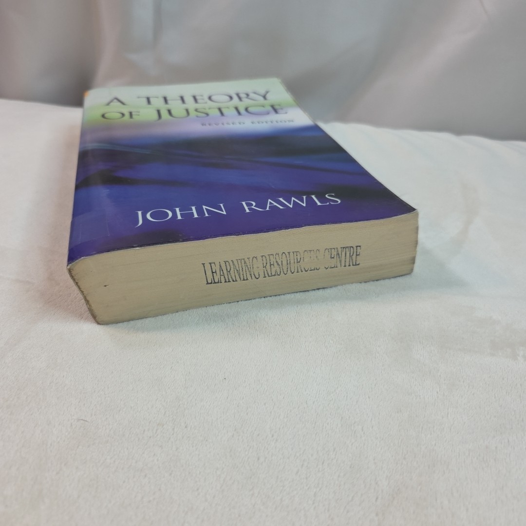 A Theory Of Justice Revised Edition by Rawls, John 2001 Paperback Ex-Library
