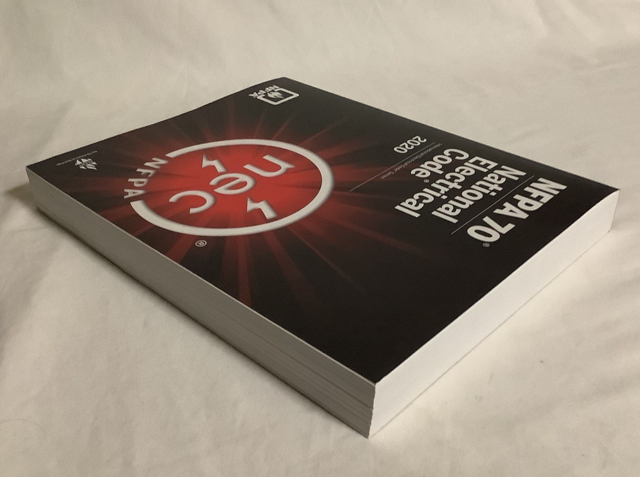 NFPA 70 National Electrical Code 2020 Edition Paperback