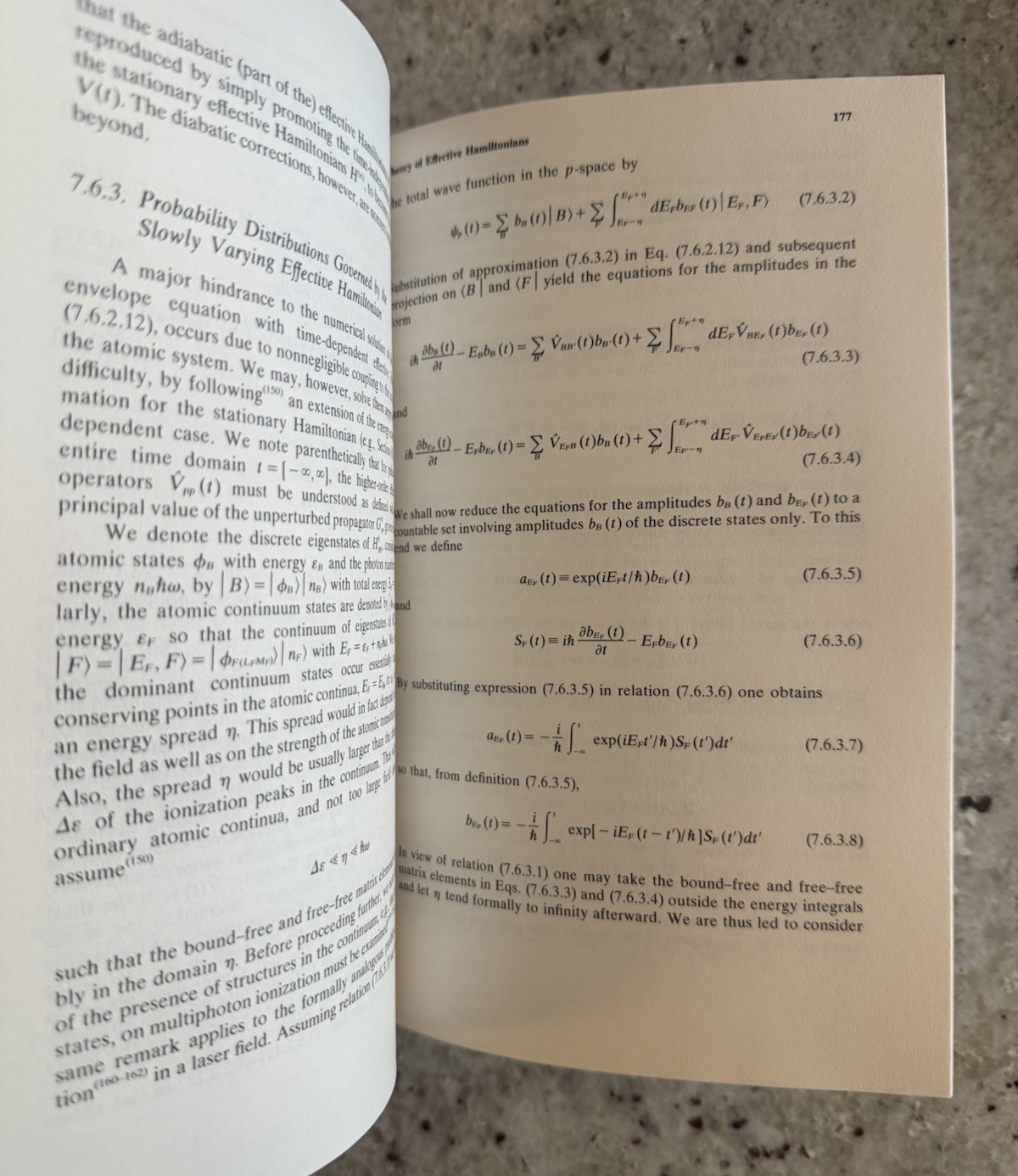 LANL Scientist Copy! Theory of Multiphoton Processes by F H M Faisal 1987 HC