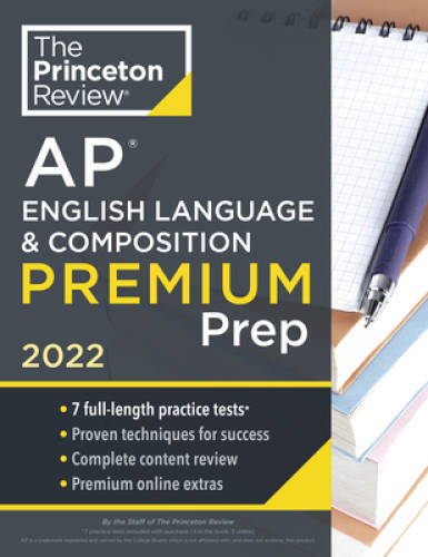 Princeton Review AP English Language Composition Premium Prep, 202 – VERY GOOD