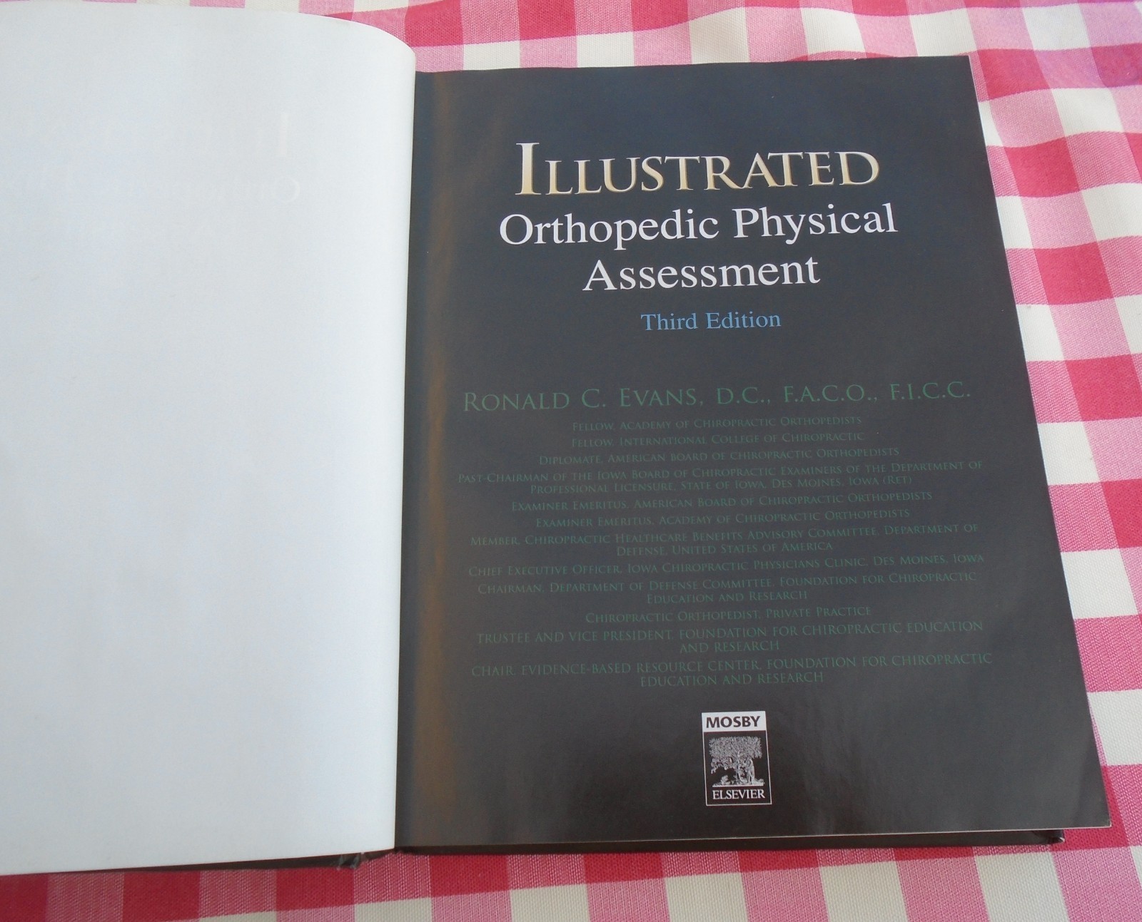 Illustrated Orthopedic Physical Assessment 3rd Edition By Ronald C. Evans