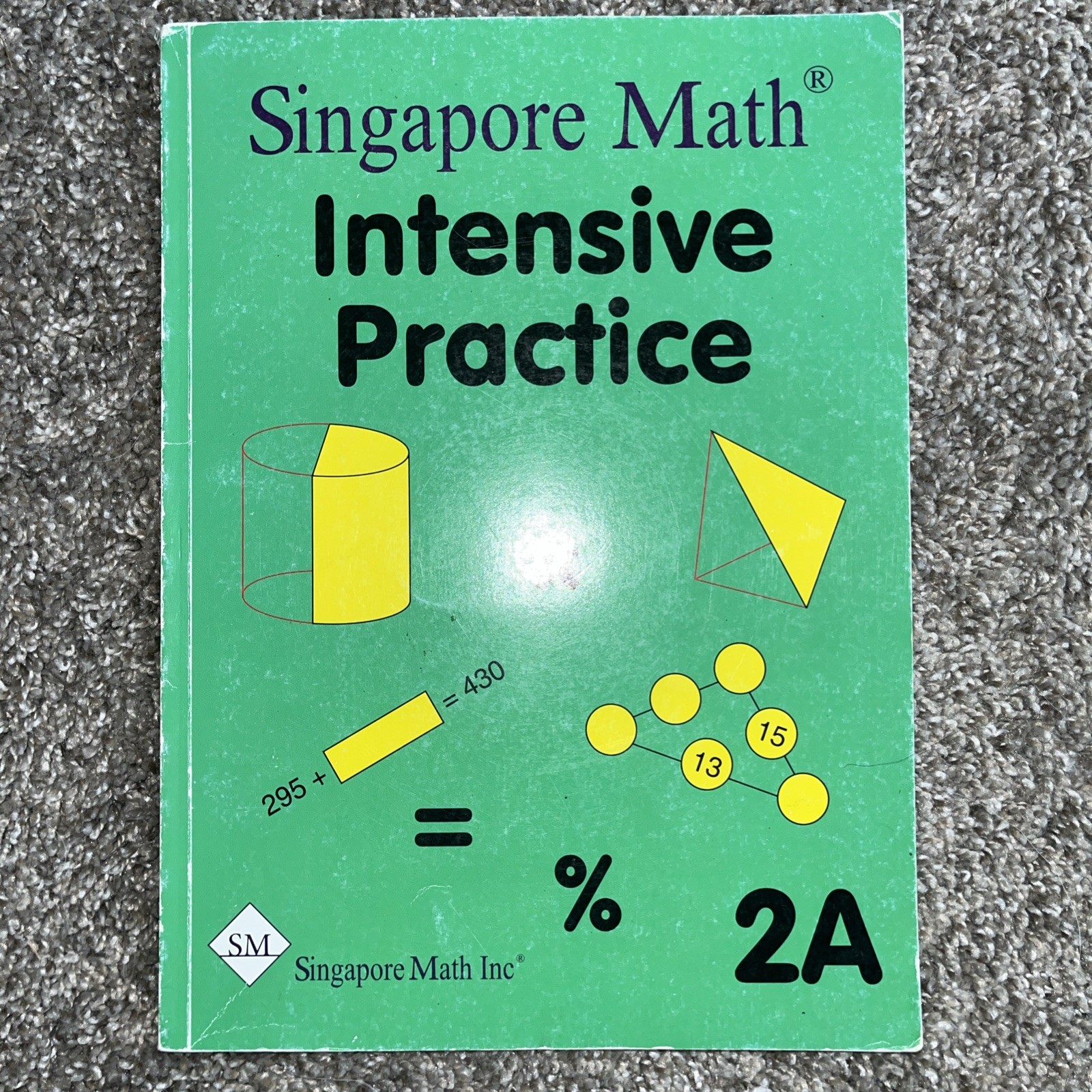 Singapore Math Intensive Practice 2A Workbook Like New Never Used