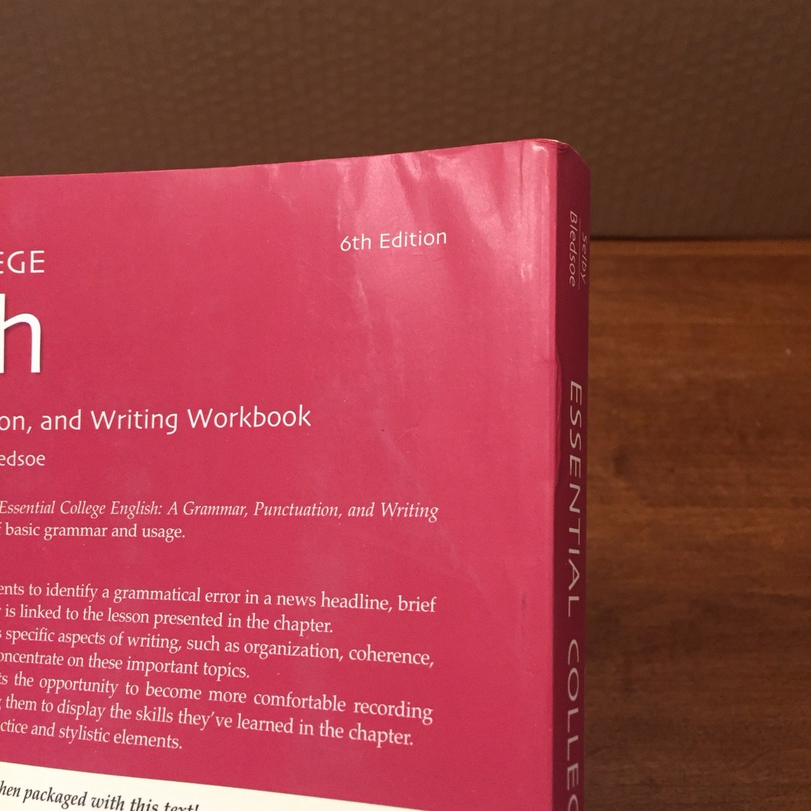 Essential College English Grammar Punctuation Writing (Sixth Edition) 2003 Good+