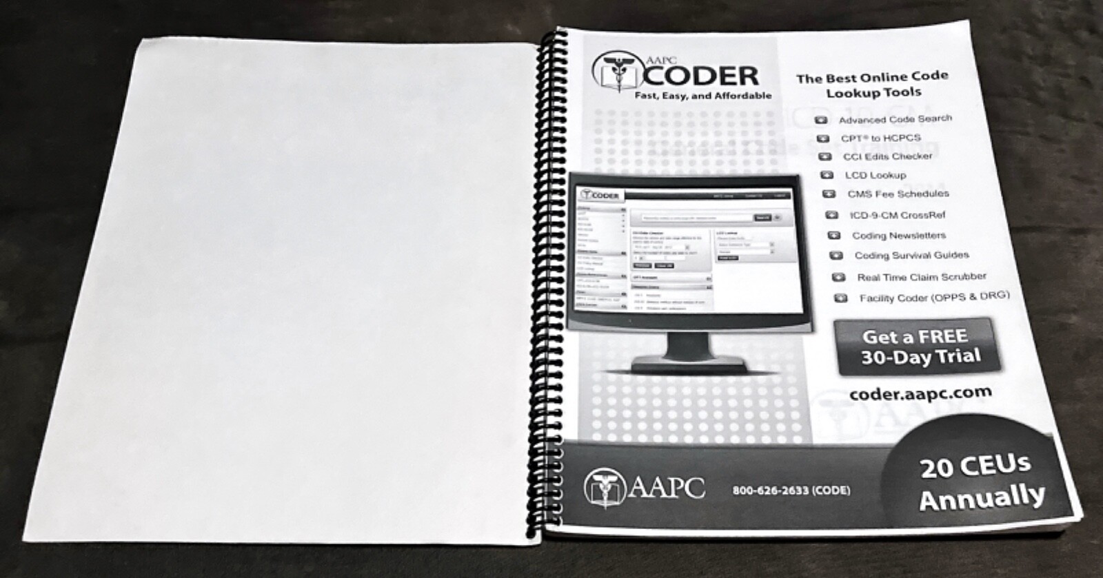 Lot 2 AAPC ICD-10-CM Complete Draft 2014 Code Set+General Training Books VG Free