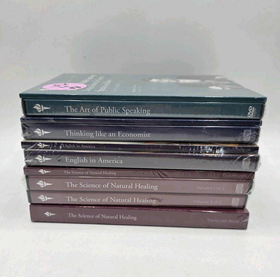 The The Great Courses SEALED NEW Lot Of 4 Speaking, Science Of Healing English