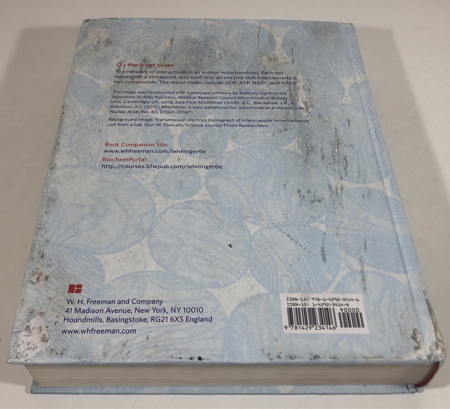 Lehninger Principles of Biochemistry by Michael M. Cox and David L. Nelson (6e)