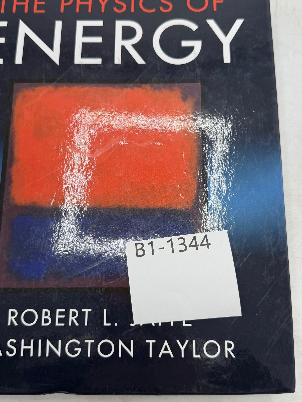 The Physics of Energy Jaffe Taylor 2018 Hardback Cambridge Science Textbook