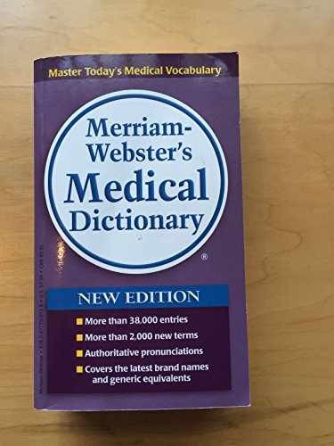 Merriam-webster’s Medical Dictionary – Paperback, by Merriam-Webster – Very Good