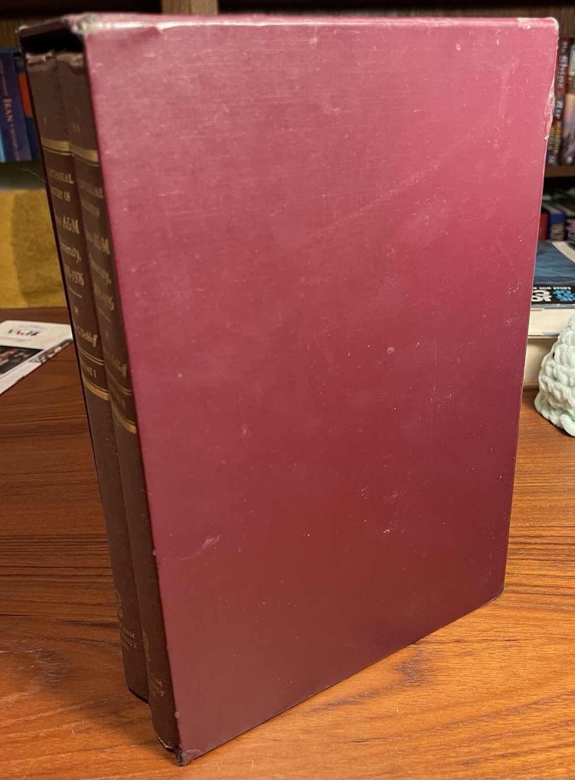 A Centennial History of Texas A&M University 1876-1976 2 Vol HC Set w/Slipcase