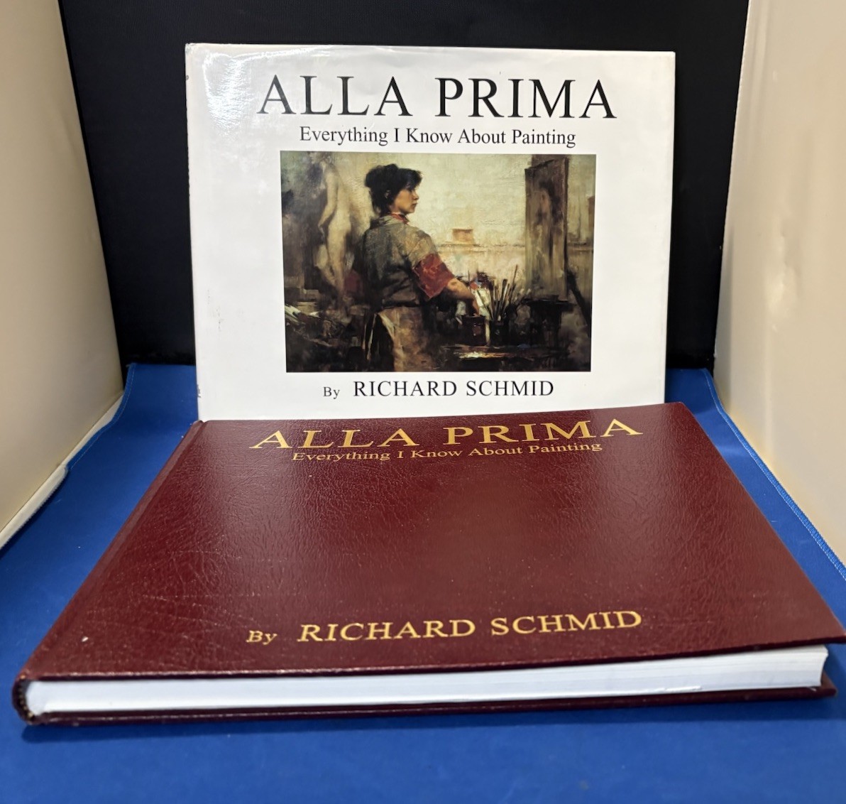 Alla Prima : Richard Schmid (1998, Hardcover) – First Printing – SIGNED