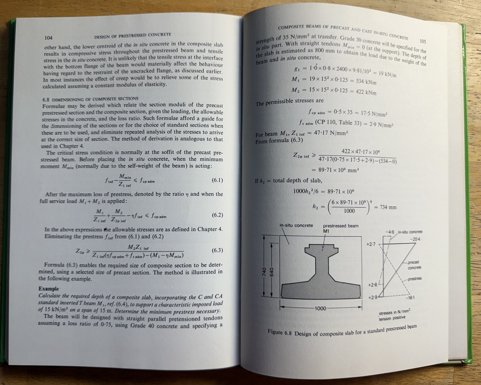 Modern Prestressed Concrete (1967) & Design of Prestressed Concrete (1976) 2 Bks