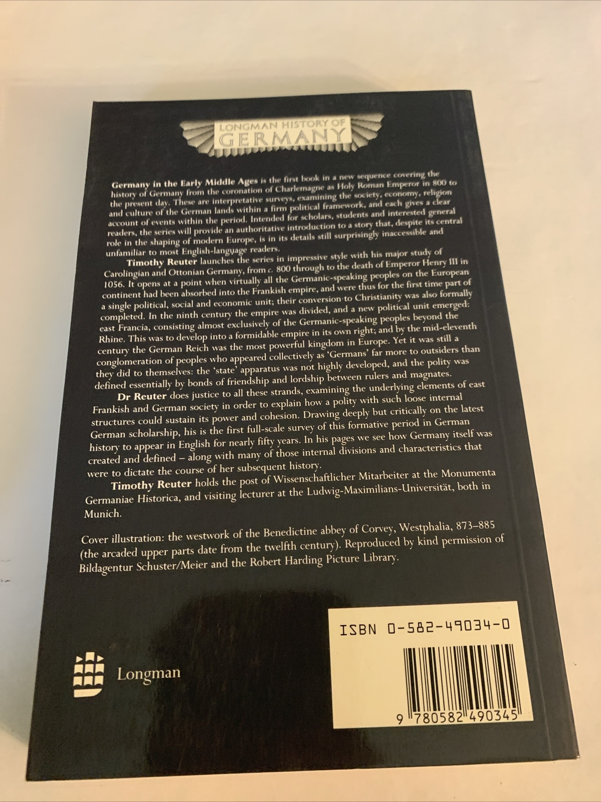 Germany in the Early Middle Ages, C. 800-1056, Paperback by Reuter, Timothy, …