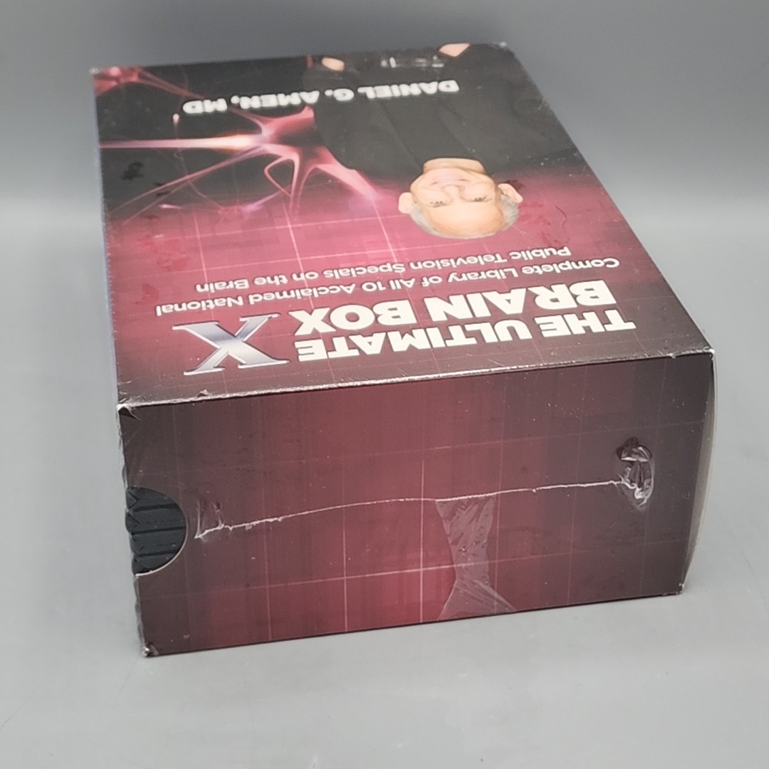 The Ultimate Brain Box X – 10 DVDs Brand New Sealed by Daniel G. Amen
