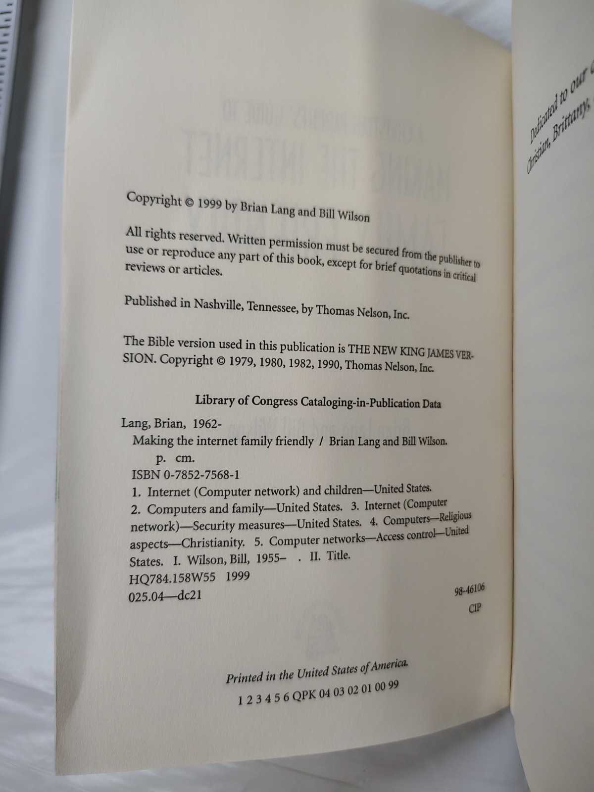 Vintage-A Christian Parent’s Guide to Making the Internet Family Friendly