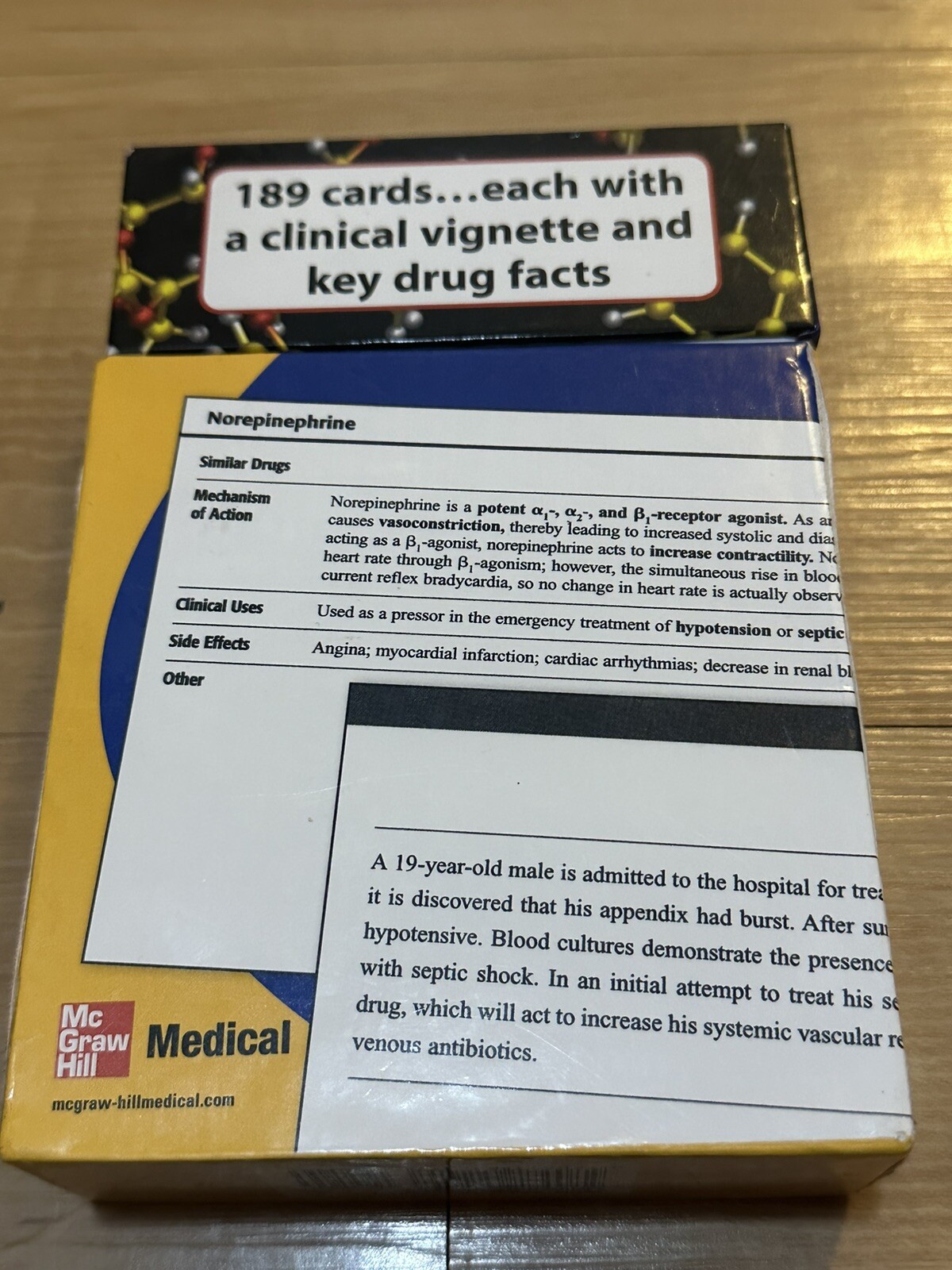 Pharmacology Flash Cards McGraw Lange Highlighted And Noted