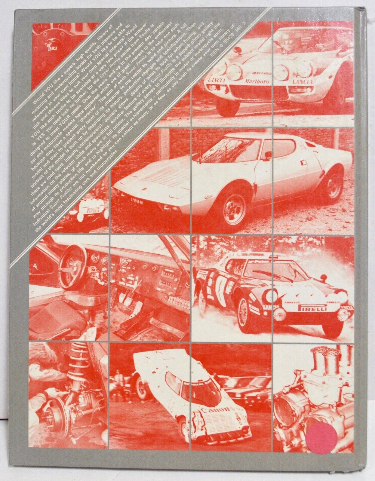 LANCIA STRATOS (SUPER PROFILE) By Graham Robson – Hardcover