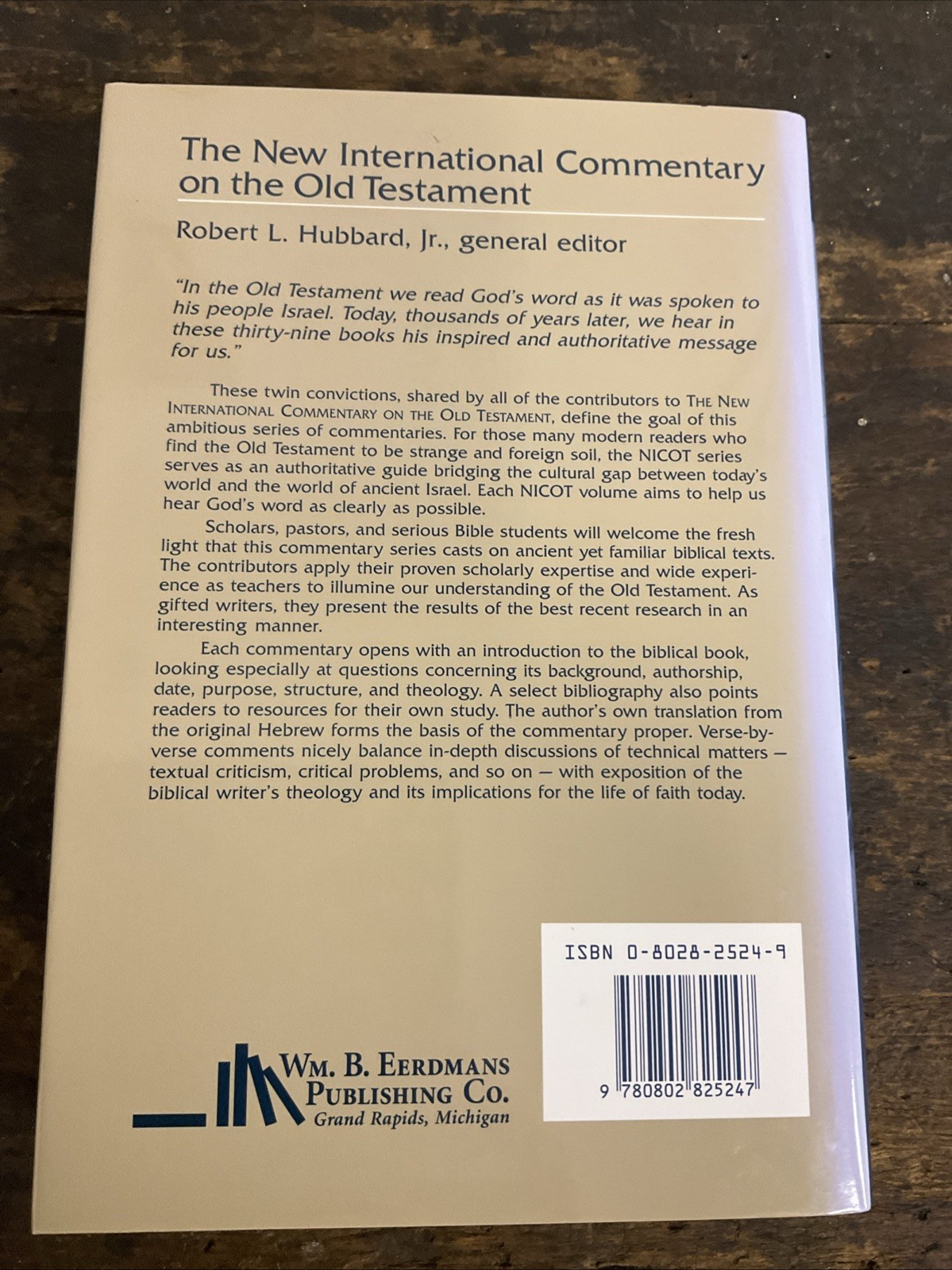 The Book of Deuteronomy by Peter C. Craigie NICOT Series (Hardcover)