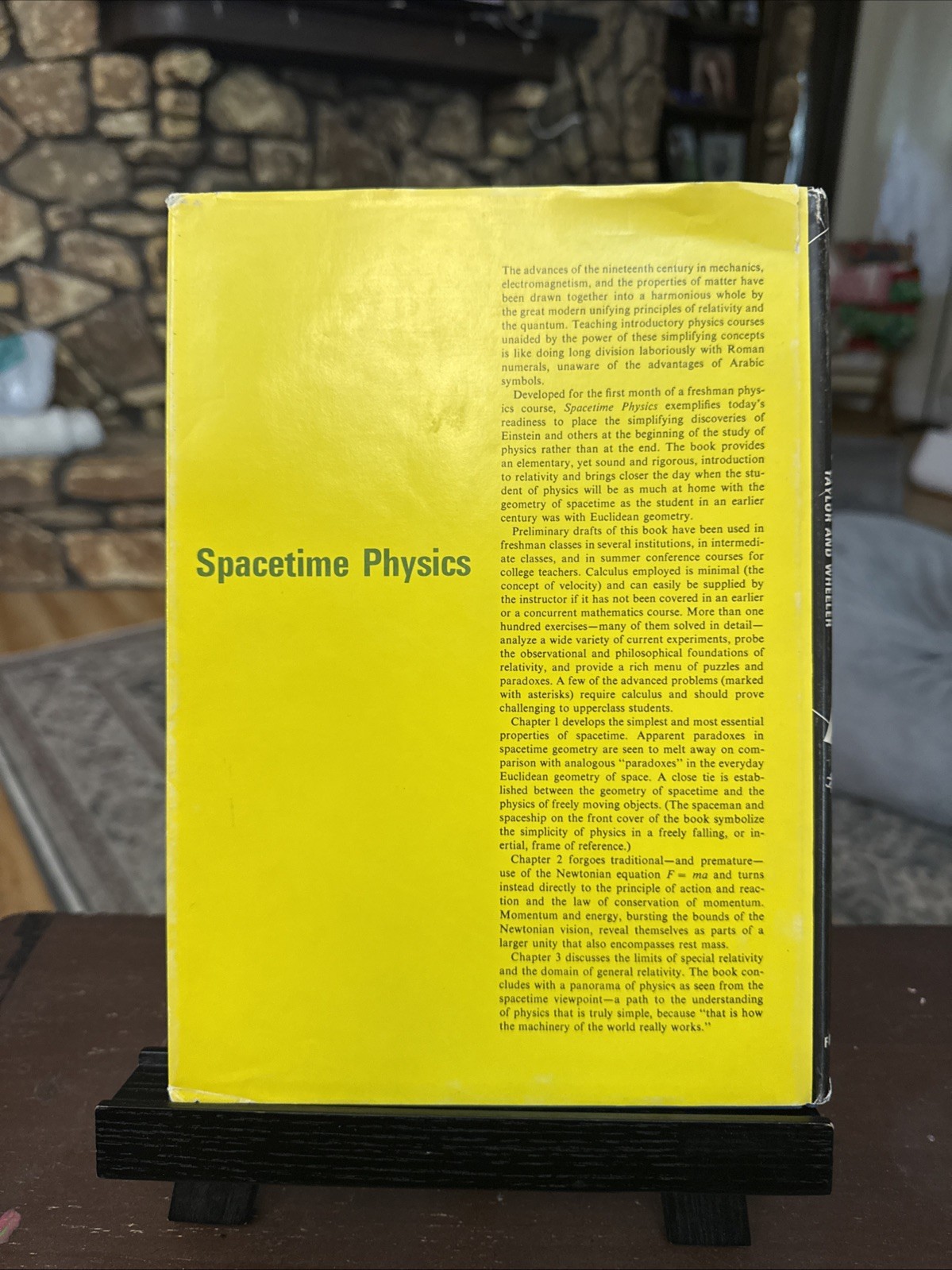 Spacetime Physics Edwin Taylor John Wheeler 1966 Freeman Hardcover Dust Jacket