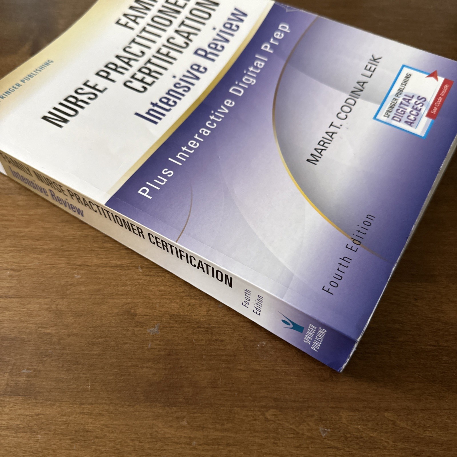 Family Nurse Practitioner – Paperback, by Codina Leik MSN – PROMPT SHIPPING