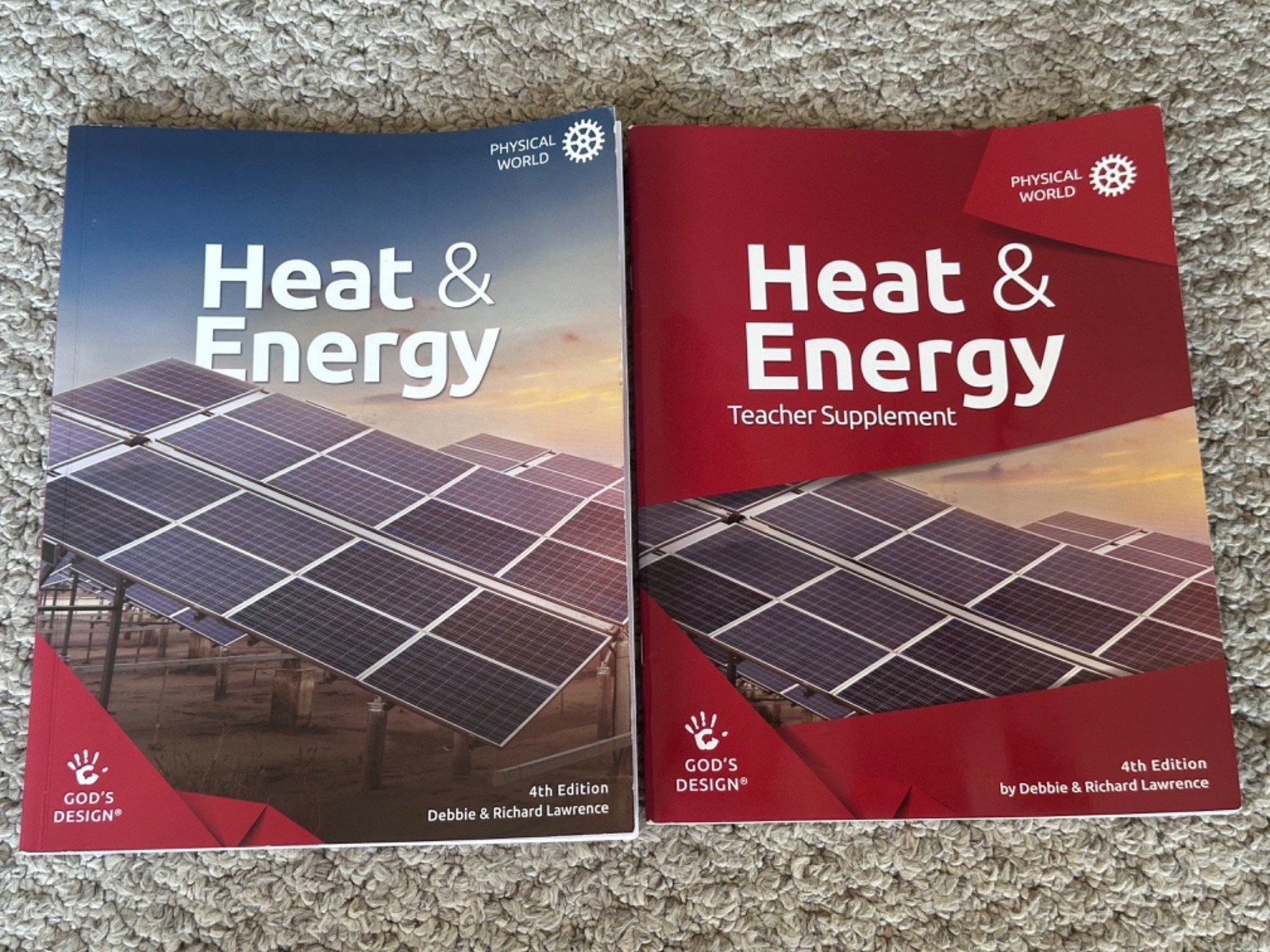 God’s Design for the Physical World Master Books SET + Teacher Guide Homseschool