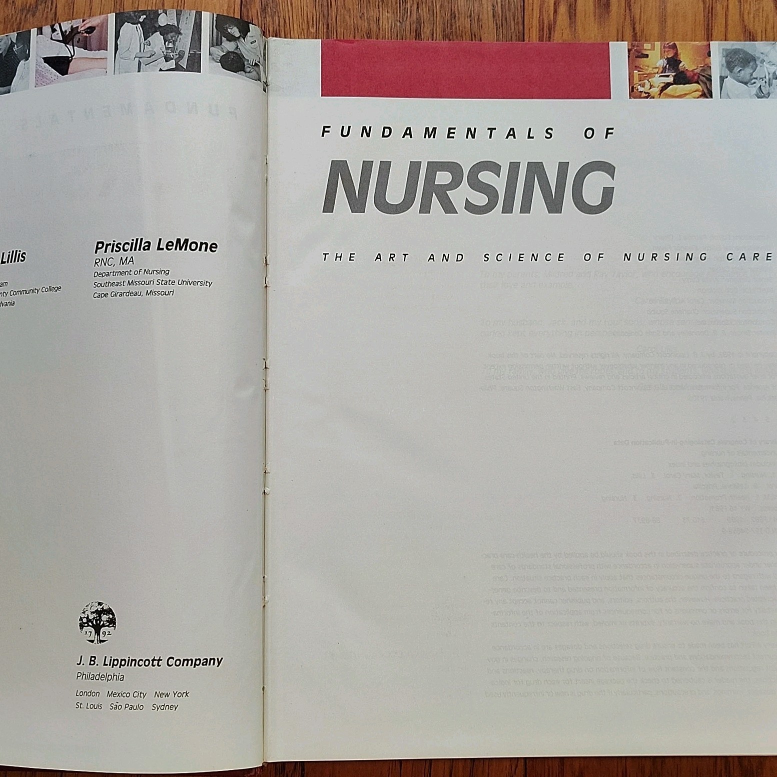 Fundamentals of Nursing: The Art and Science of Nursing Care Textbook 1989