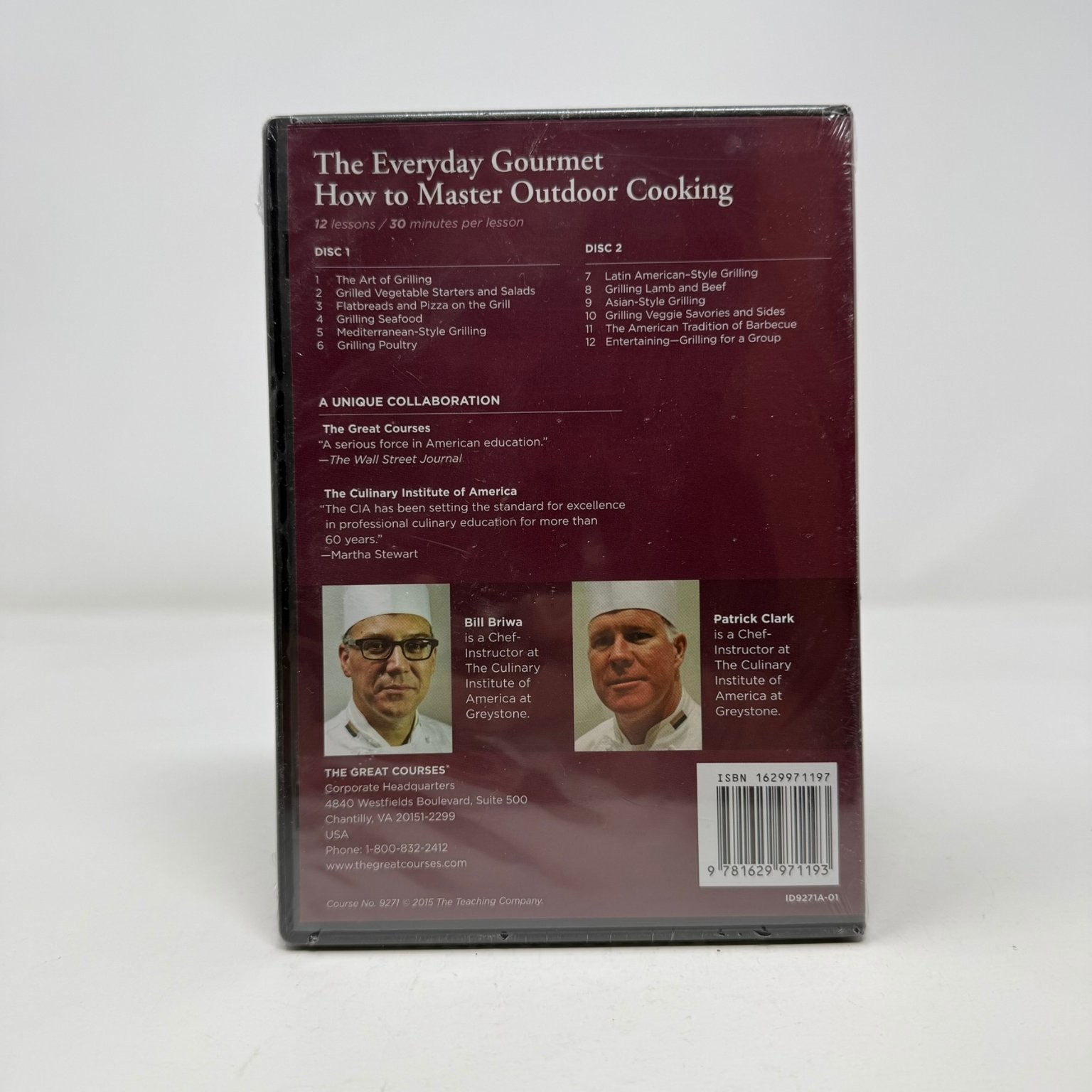 Everyday Gourmet How To Master Outdoor Cooking (DVD, 2015) Chefs Briwa Clark New