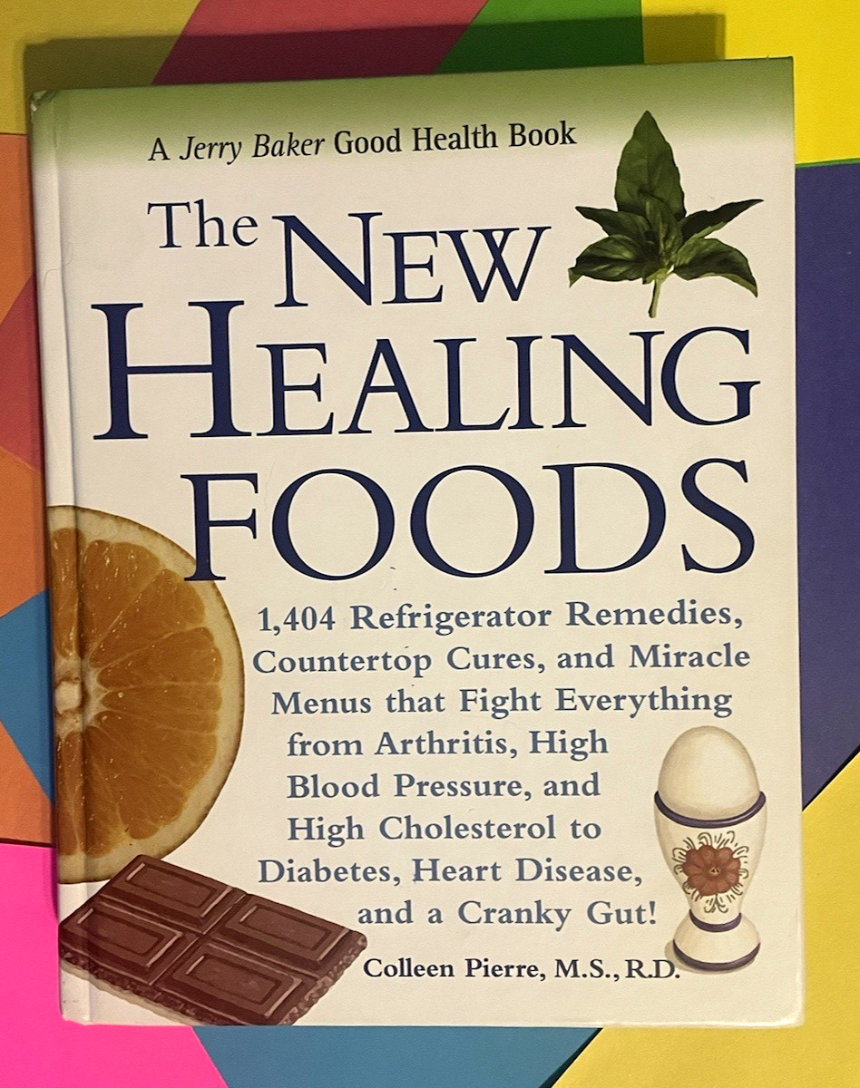 Jerry Baker’s Good Health Book The New Healing Foods DISPLAY BOOK UNUSED !