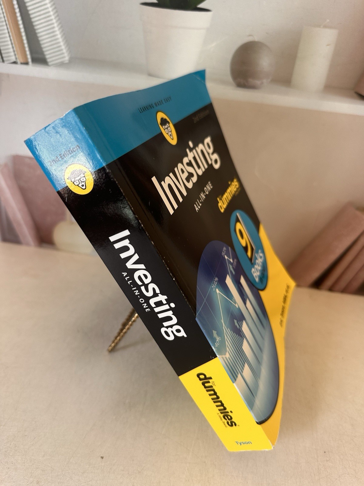 Investing All-in-One For Dummies – Paperback, by Tyson Eric – Good