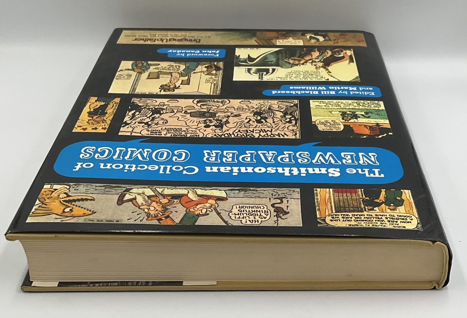 Vintage Smithsonian Collection Of Newspaper Comics Blackbeard HC Black 1977 USA