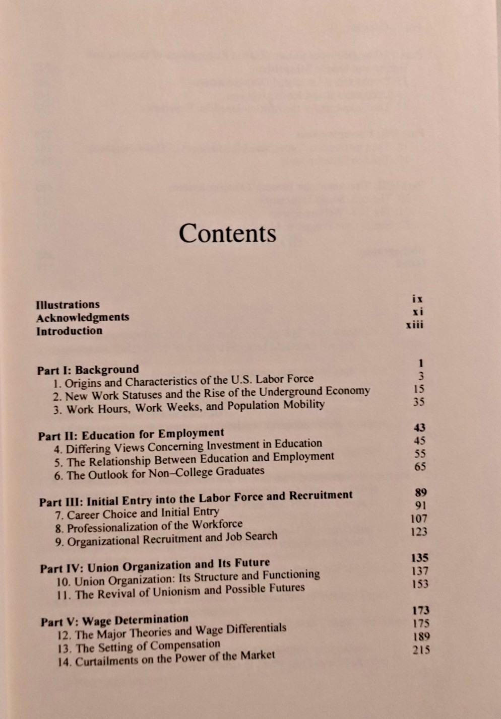 United States Labor Force : A Descriptive Analysis by Ruth Prywes 2000 Ex Libris