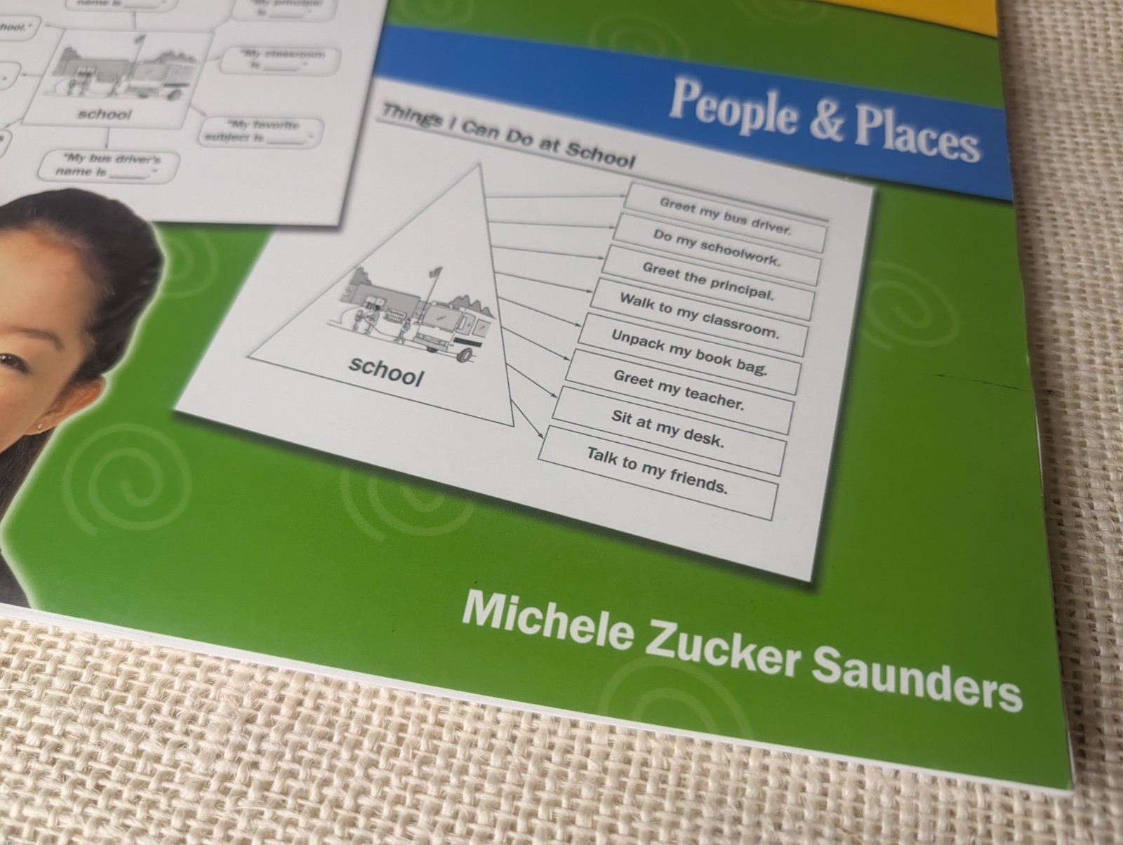 AUTISM & PDD: THINGS I CAN SAY AND DO: PEOPLE & PLACES EUC W/ CD